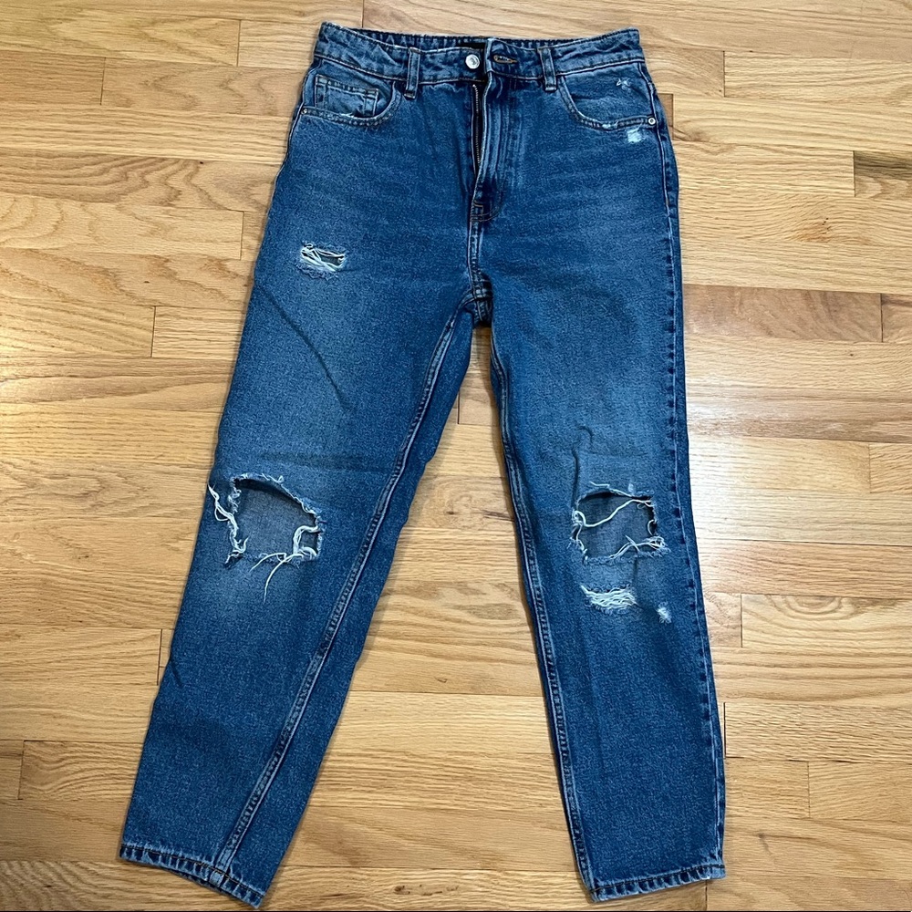 Zara High waisted denim jeans size 6